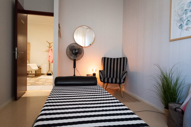 Osso Massage treatment room Luna. Massage in Tallinn's Tondi district